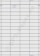 Papier perforiert - A4 - 60 Etiketten á 50x19mm - weiss 160g