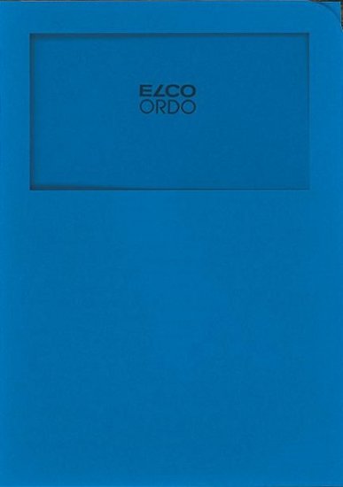 Angebotsmappe königs-blau mit Fenster - Elco Ordo Classico