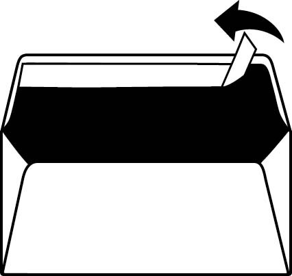 Bütten Briefumschläge handgerissen DIN lang -...