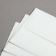 Bütten Briefumschläge DIN lang mit Futter grau - haftklebend