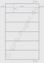 Papier A4 mit Perforation - 6 Streifen á 160x44mm...