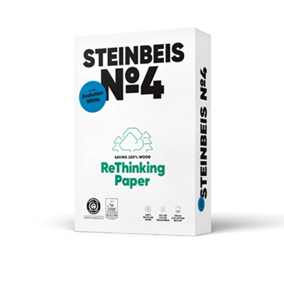 Recyclingpapier A4 - Steinbeis No.4