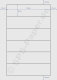 Papier A4 mit Perforation - 6 Streifen á 160x44mm - weiss 80g