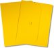 Angebotsmappe gold-gelb mit Klappe & Seitenfalten - Elco Ordo Forte