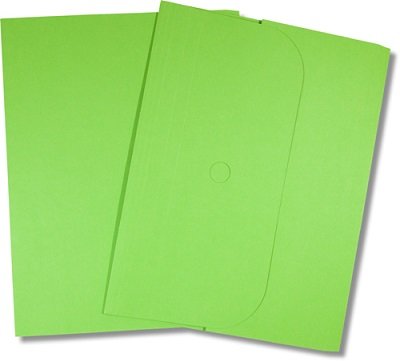 Angebotsmappe grün (intensiv) mit Klappe & Seitenfalten - Elco Ordo Forte